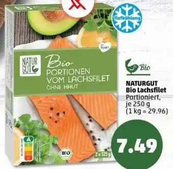 PENNY NATURGUT Bio Lachsfilet Angebot