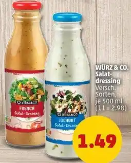 PENNY WÜRZ & CO. Salatdressing Angebot