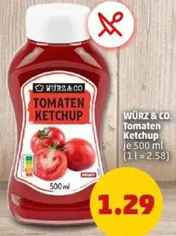 PENNY WÜRZ & CO. Tomaten Ketchup Angebot
