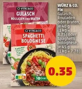 PENNY WÜRZ & CO. Fix Angebot