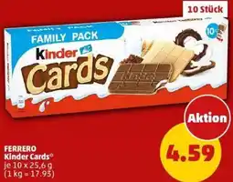PENNY FERRERO Kinder Cards Angebot