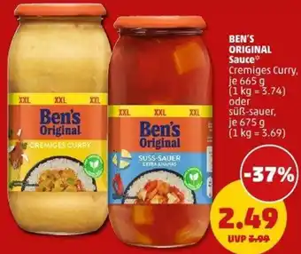 PENNY BEN'S ORIGINAL Sauce Angebot