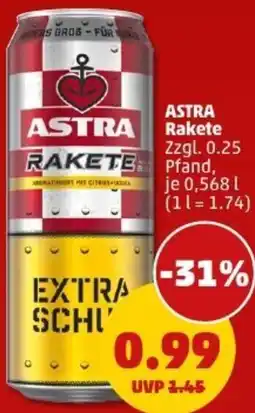 PENNY ASTRA Rakete Angebot