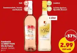 PENNY Frankreich LE SWEET FILOU Vin de France Angebot