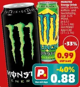 PENNY MONSTER Energy-Drink Angebot