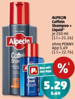 PENNY ALPECIN Coffein Shampoo + Liquid Angebot