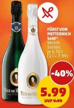 PENNY FÜRST VON METTERNICH Sekt Angebot