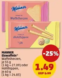 PENNY MANNER Eiswaffeln Angebot