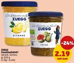 PENNY ZUEGG Fruchtaufstrich Angebot