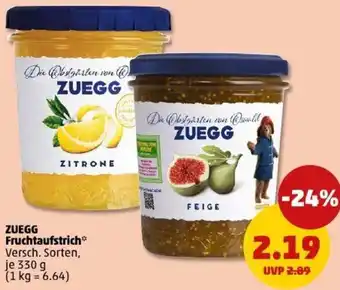 PENNY ZUEGG Fruchtaufstrich Angebot