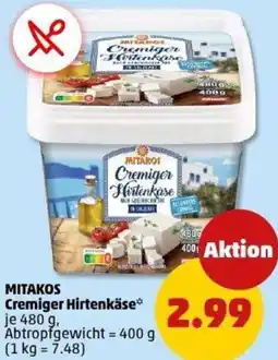 PENNY MITAKOS Cremiger Hirtenkäse Angebot