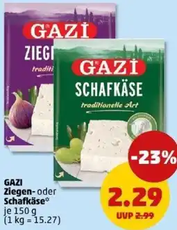 PENNY GAZI Ziegen- oder Schafkäse Angebot