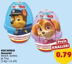 PENNY KIDS WORLD Dessertei Angebot