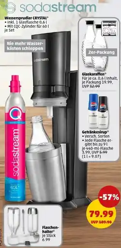 PENNY sodastream Wassersprudler CRYSTAL Angebot