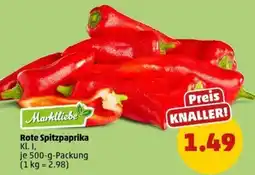 PENNY Rote Spitzpaprika Angebot