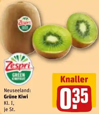 REWE Zespri Grüne Kiwi Angebot