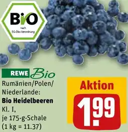 REWE Bio Heidelbeeren Angebot