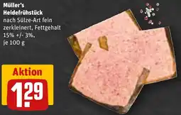 REWE Müller's Heidefrühstück Angebot