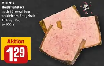 REWE Müller's Heidefrühstück Angebot