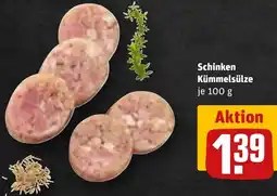 REWE Schinken Kümmelsülze Angebot