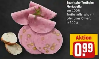 REWE Spanische Truthahn Mortadella Angebot