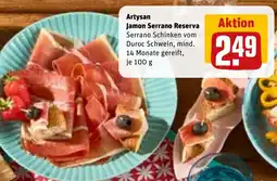 REWE Artysan Jamon Serrano Reserva Angebot