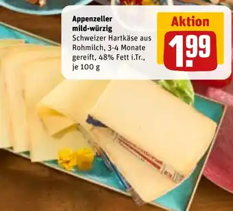 REWE Appenzeller mild-würzig Angebot