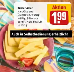 REWE Tiroler Adler Angebot