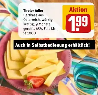 REWE Tiroler Adler Angebot