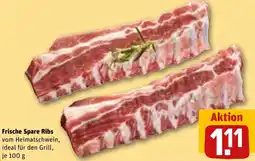 REWE Frische Spare Ribs Angebot