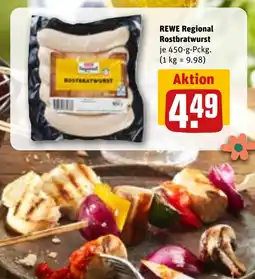 REWE REWE Regional Rostbratwurst Angebot
