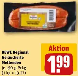 REWE REWE Regional Geräucherte Mettenden Angebot