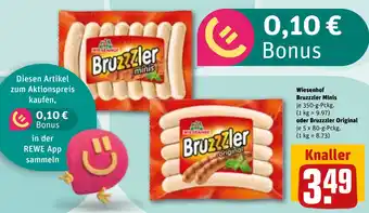 REWE Wiesenhof Bruzzzler Minis oder Bruzzzler Original Angebot