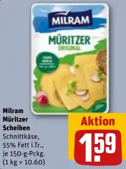 REWE Milram Müritzer Scheiben Angebot