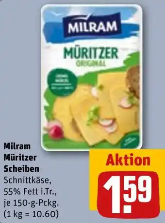 REWE Milram Müritzer Scheiben Angebot