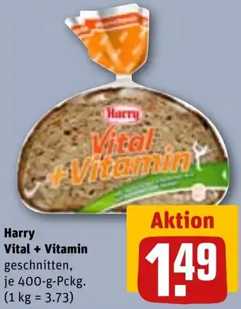REWE Harry Vital + Vitamin Angebot