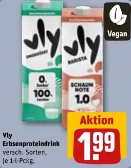 REWE Vly Erbsenproteindrink Angebot