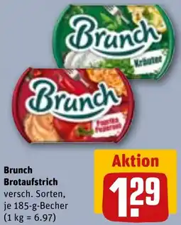 REWE Brunch Brotaufstrich Angebot