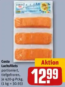 REWE Costa Lachsfilets Angebot