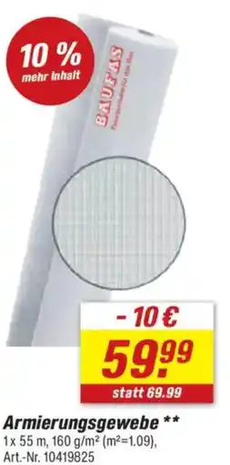 toom Baumarkt BAUFAS Armierungsgewebe Angebot