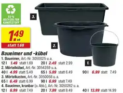 toom Baumarkt Baueimer und -kübel Angebot