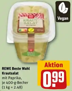 REWE REWE Beste Wahl Krautsalat Angebot
