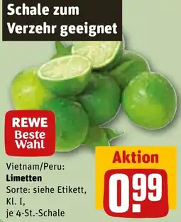 REWE Limetten Angebot