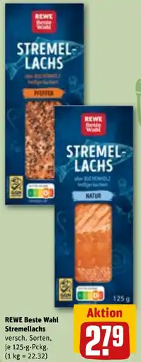 REWE REWE Beste Wahl Stremellachs Angebot
