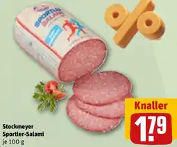 REWE Stockmeyer Sportler-Salami Angebot