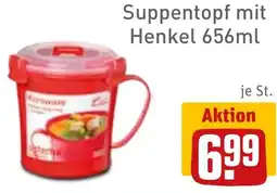 REWE Suppentopf mit Henkel Angebot