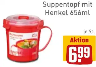 REWE Suppentopf mit Henkel Angebot