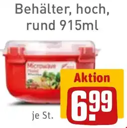 REWE Behälter, hoch, rund Angebot