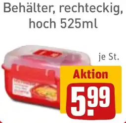 REWE Behälter, rechteckig, hoch Angebot