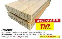 toom Baumarkt Profilholz Angebot